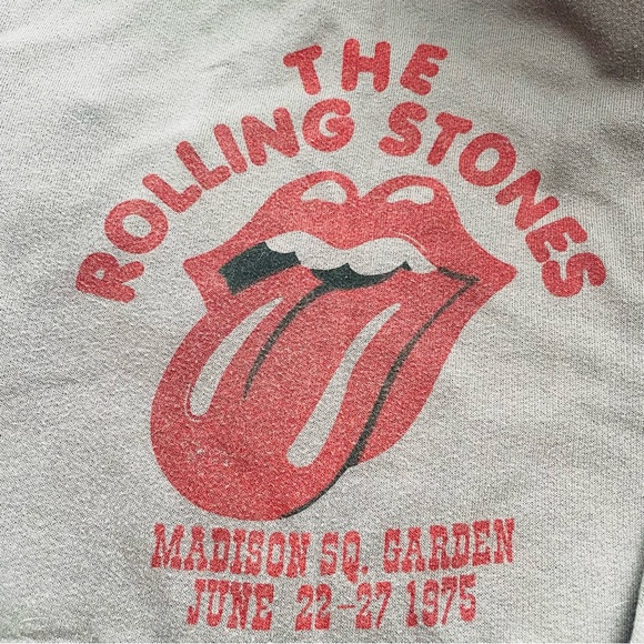 Grey Rolling Stones Toddler Sweatshirt - Picture 3 of 5